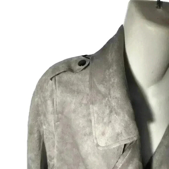 Kut From The Kloth Gray Micro Fiber Blazer/Jacket, M - Picture 6 of 7